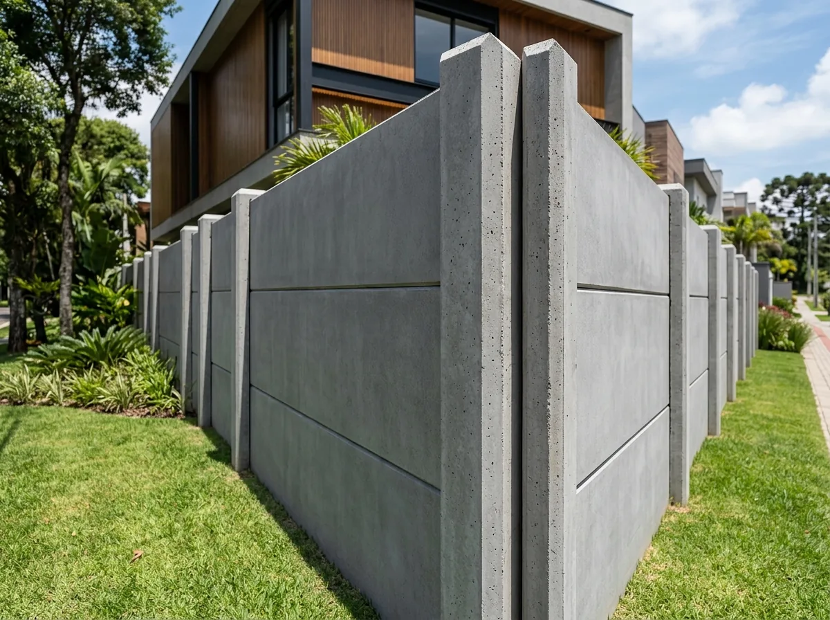 Muro Integral em Concreto Pré-Moldado
